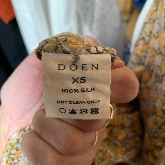 Doen Laurel silk dress size XS - Picture 5 of 6